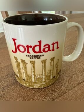 Jordan Starbucks Mug Global City Icon Collectors Series 16oz Rare 2016